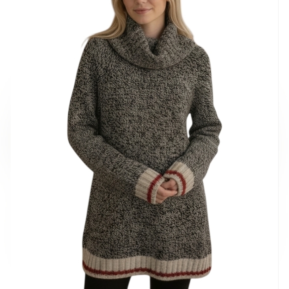 Roots Sweaters - M • Roots • Salt & Prepper Cabin Classic Knit Cowl Neck Sweater Dress